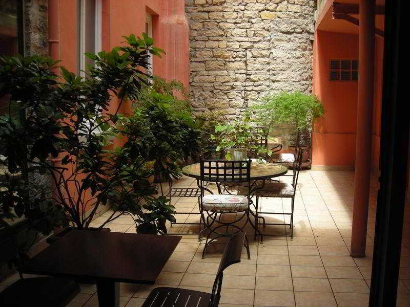 Hotel Au Patio Morand Lyon Restaurante foto